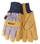 Heatkeep 1927KW-M Protective Gloves; Men's; M; Wing Thumb; Knit Wrist Cuff;