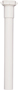 Plumb Pak PP945W Pipe Extension Tube, 1-1/4 x 1-1/4 in, 12 in L, Slip-Joint,