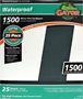 Gator 3287 Sanding Sheet, 11 in L, 9 in W, 1500 Grit, Silicone Carbide