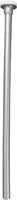 Plumb Pak PP30-20PC Toilet Supply Tube, 3/8 in Inlet, Compression Inlet, 20