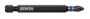 IRWIN 1837456 Power Bit, #2 Drive, Phillips Drive, 1/4 in Shank, Hex Shank,