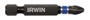 IRWIN 1837453 Power Bit, #2 Drive, Phillips Drive, 1/4 in Shank, Hex Shank,