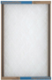 AAF 116161 Panel Filter, 16 in L, 16 in W, Chipboard Frame