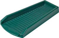 Amerimax 3002-12 Splash Block, 24 in L, 11-1/2 in W, Polypropylene, Green