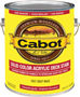Cabot 1800 Series 140.0001807.007 Decking Stain, Low-Luster, Liquid, 1 gal,