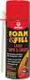 Red Devil Foam & Fill 0909 Foam Sealant, Champagne, 12 oz Aerosol Can