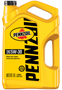 Pennzoil 550045208 Motor Oil, 5W-30, 5 qt Bottle