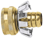 Gilmour C58F Hose Repair Coupler, 5/8 in Female, Brass