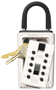Kidde 001000 Key Safe, Combination Lock, Metal, Assorted, 2 in W x 2-3/4 in