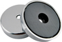 Magnet Source 07217 Round Base Magnet, Ceramic, 0.866 in ID x 2.04 in OD