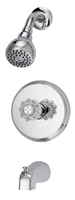 Boston Harbor GU-F1010509CP Tub/Shower, Fixed Mount Showerhead, 1.75 gpm