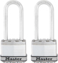 Master Lock Magnum Series M1XTLJ Padlock, Keyed Alike Key, 5/16 in Dia