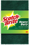 Scotch-Brite 220 Scour Pad, 6 in L, 3.85 in W, Green