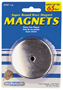 Magnet Source 07222 Round Base Magnet, Ceramic, 1 in ID x 2.618 in OD Dia,