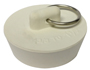 Plumb Pak Duo Fit Series PP820-39 Drain Stopper, Rubber, White, For: 1-3/8