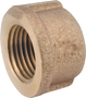 Anderson Metals 738108-06 Pipe Cap, 3/8 in, IPT, Brass, Red, 200 psi