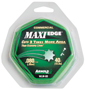 ARNOLD Maxi Edge WLM-80 Trimmer Line, 0.08 in Dia, 40 ft L, Polymer, Green