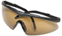 MSA 10083092 Safety Glasses; Unisex; Anti-Fog Lens; Wraparound Frame; Brick