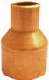 EPC 101R Series 30734 Reducing Pipe Coupling with Stop, 1 x 3/4 in, Sweat