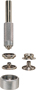 GENERAL 1265 Snap Fastener Kit, Solid Brass, Nickel