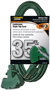 PowerZone OR605627 Extension Cord, 16 AWG Cable, 35 ft L, 13 A, 125 V, Green