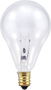 Sylvania 10894 Incandescent Lamp, 60 W, A15 Lamp, Candelabra E12
