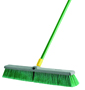 Quickie 00538 Push Broom, 24 in Sweep Face, Polypropylene Bristle, Steel