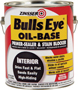 ZINSSER Bulls Eye 03541 Primer Sealer and Stain Killer, Flat, White, 1 gal