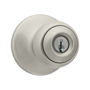 Kwikset 400P15RCALRCSV1 Entry Door Lock, 3 Grade, Satin Nickel, Knob Handle,