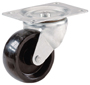 Shepherd Hardware 9393 Swivel Caster, 2-1/2 in Dia Wheel, 1-1/8 in W Wheel,