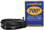 KENT 91082 Bicycle Tube, Butyl Rubber, Black, For: 700c x 25 to 32 in W
