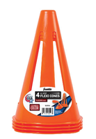 Franklin Sports 3130S1 Field Marker Cone; PVC; Fluorescent Orange