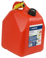Scepter Flo n' go FG4G511 Gas Can, 5 gal Capacity, Polypropylene, Red