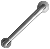 Boston Harbor SG01-01&0418 Grab Bar, 18 in L Bar, Stainless Steel, Wall