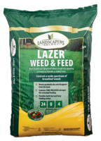 Landscapers Select LAZER 902728 Weed and Feed Fertilizer, Granular, Slight