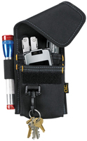 CLC Tool Works Series 1104 Multi-Purpose Tool Holder, 4-Pocket, Polyester,