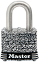 Master Lock 3SSKADHC Padlock, Keyed Alike Key, 9/32 in Dia Shackle, 3/4 in H