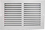 ProSource 1RA1006 Air Return Grille, 10 in L x 6 in W, White