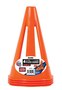 Soccer Cones 9in W/label 4ct