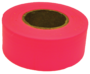 CH Hanson 17003 Flagging Tape; 150 ft L; 1-3/16 in W; Fluorescent Pink; PVC
