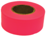 CH Hanson 17003 Flagging Tape, 150 ft L, 1-3/16 in W, Fluorescent Pink, PVC