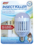 Pic IKC Insect Killer Bulb, 120 V, 65 W, LED Lamp, Ivory