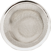 Plumb Pak PP820-41 Shower Basket Strainer, 3.391 in Dia, Stainless Steel,