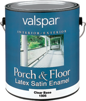 Valspar 027.0001505.005 Exterior/Interior Porch and Floor Enamel; Satin;