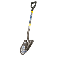 Vulcan 34542 PRY-F Shovel, Steel Blade, Fiberglass Handle, D-Shaped Handle,