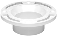 Oatey 43503 Closet Flange, 3, 4 in, PVC, White