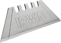IRWIN 2014097 Utility Blade, 2-3/8 in L, HCS, 4-Point