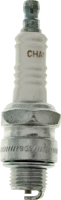 Champion J8C Spark Plug, 0.551 in Thread, Copper