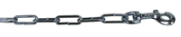 Boss Pet PDQ 09415 Tie-Out Chain, Welded Link, 15 ft L Belt/Cable, Steel,