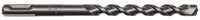 IRWIN 322024 Hammer Bit Drill Bit, Twist Flute, 4 in L Flute, SDS Plus